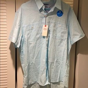 Men’s brand new shirt sleeve button up